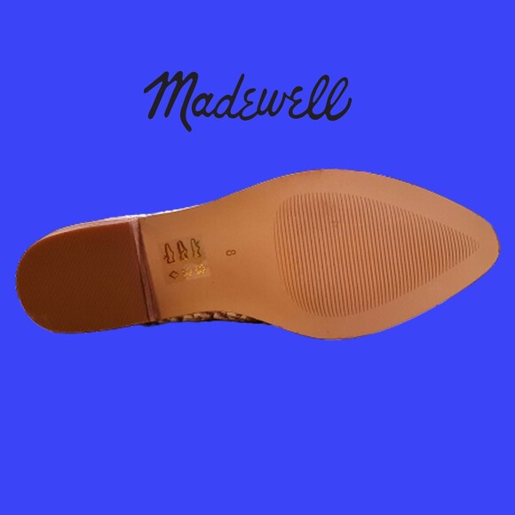 Madewell Snake Print Ankle Boots - Picture 6 of 10